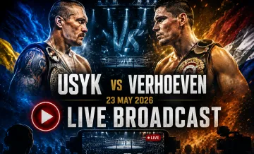 Усик проти Верхувена: де та коли дивитися бій 23 травня 2026