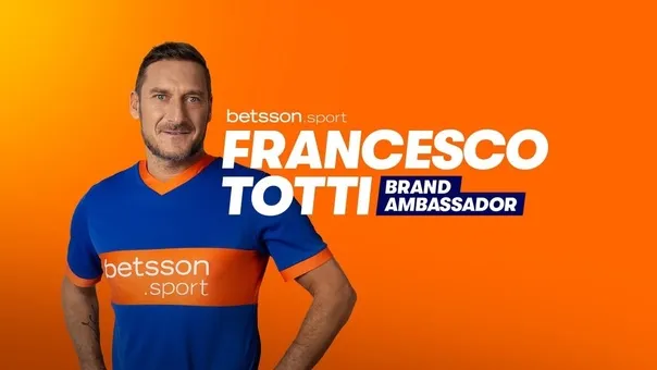 Тотти стал амбассадором итальянской Betsson.sport